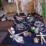 Démonstration à l'écomusée : Fendoir et vannerie