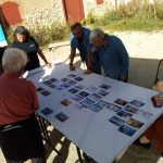 Étape du marathon de la fresque de la Biodiversité à  l'Ecomusée, site de Juillé