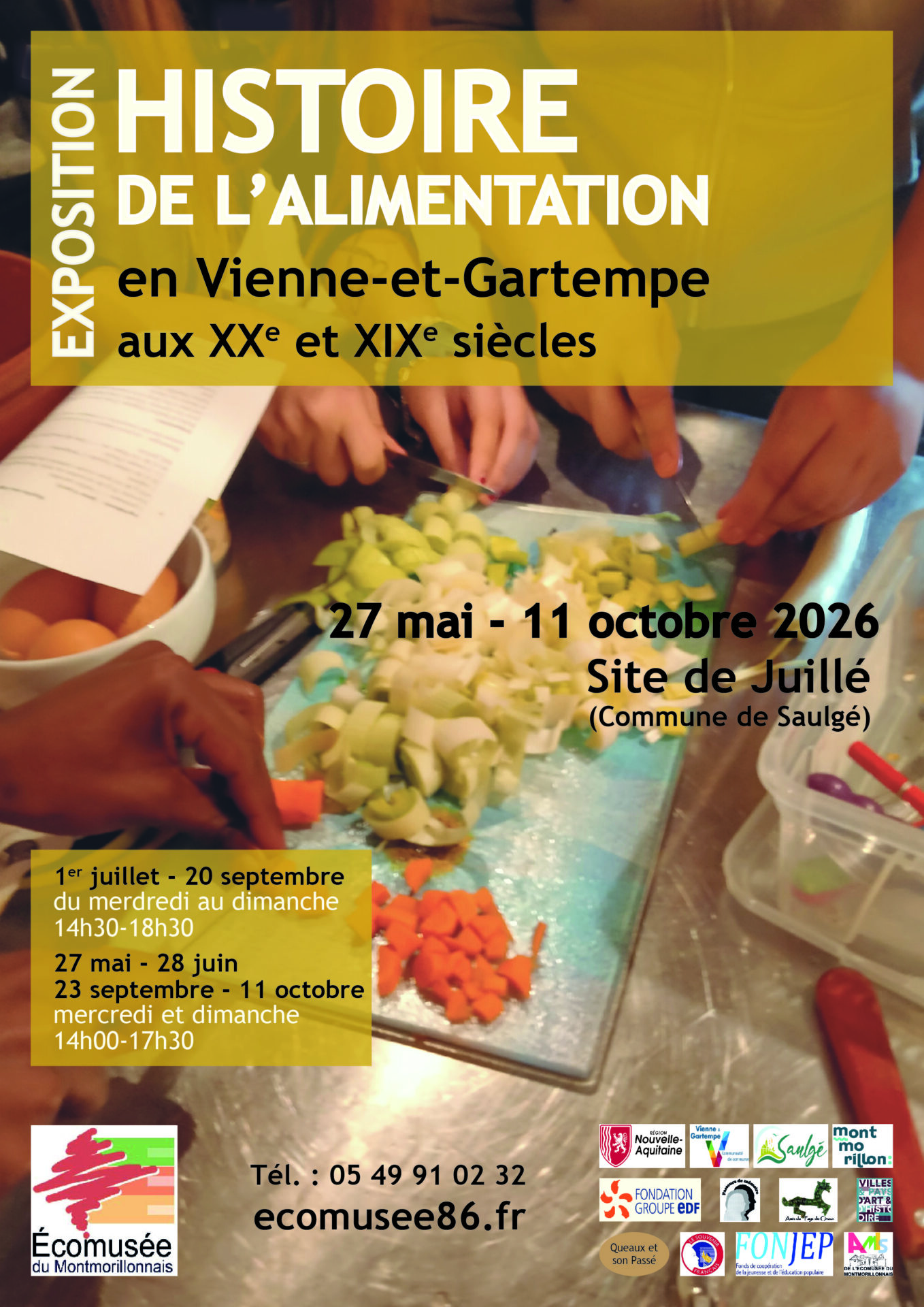 Histoire de l’alimentation du 19e au 20e siècle en Vienne et Gartempe