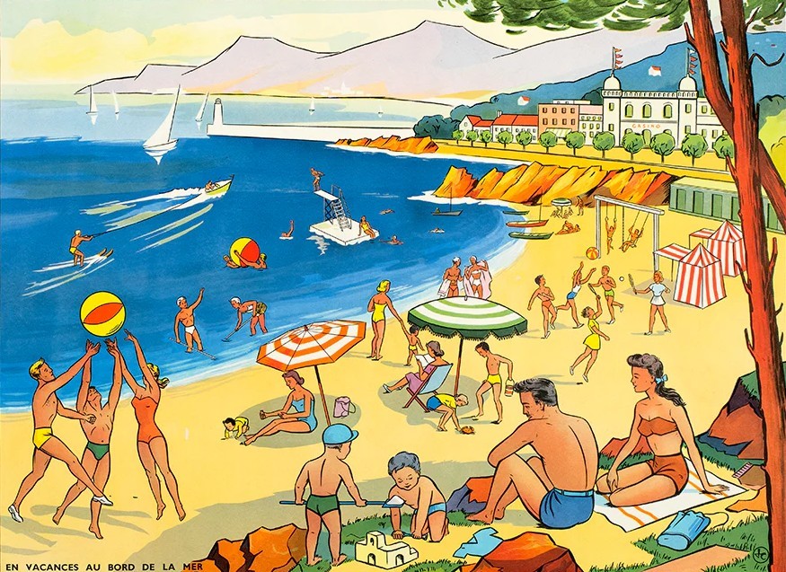 Visite guidée thématique “Autour des planches Rossignol et des vacances”