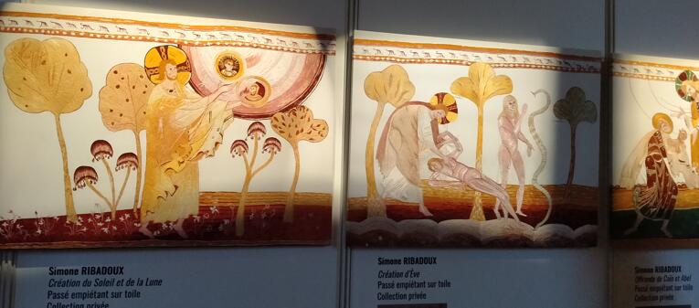 Visite guidée thématique “Autour des broderies de Simone Ribadoux »